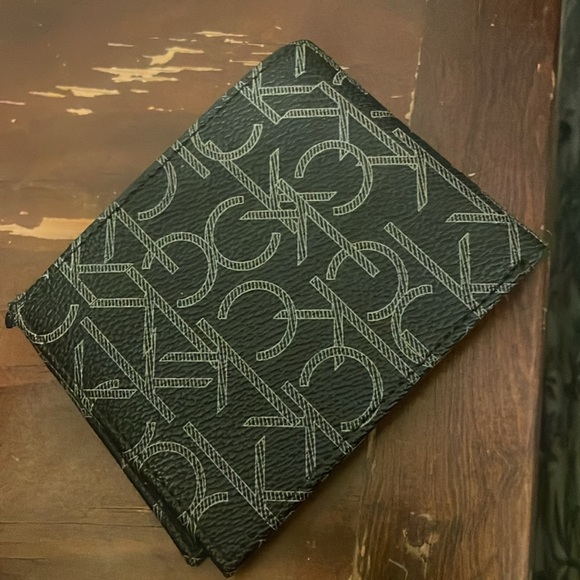 Calvin Klein Wallet, Logo, Black - Picture 3 of 4